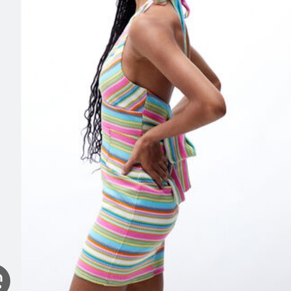 Pacsun Kendall and Kylie Crochet Halter Dress - Picture 2 of 6